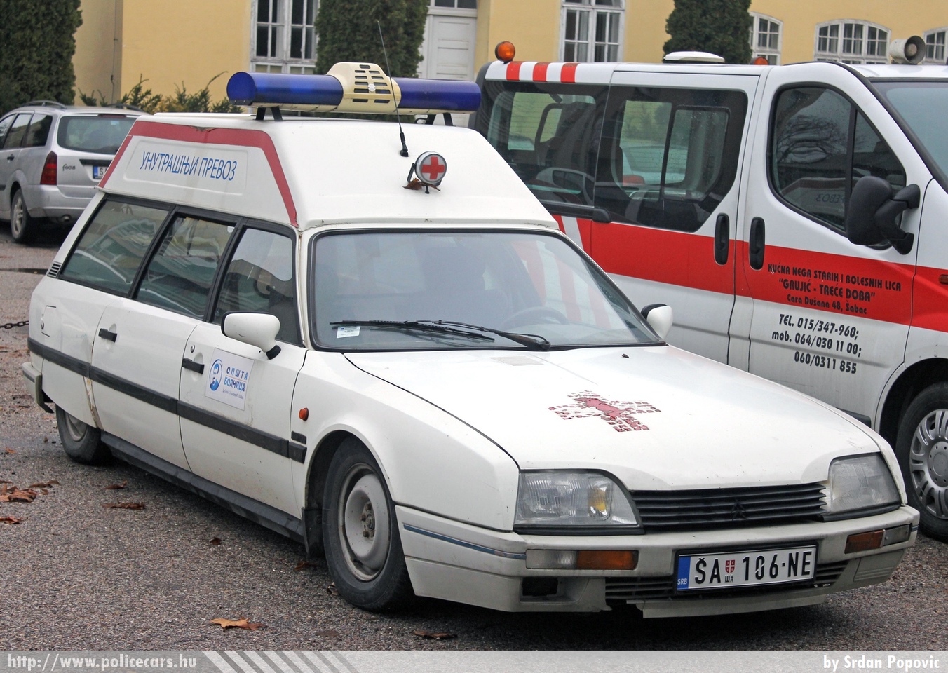 Citroen CX, Sabac, fotó: Srdan Popovic
Keywords: szerb Szerbia mentő mentőautó Serbia serbian ambulance