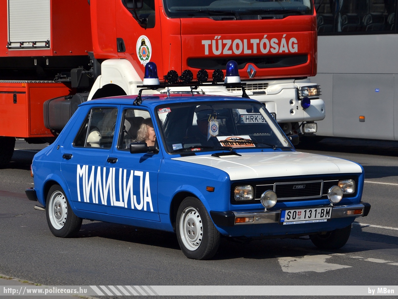 Yugo Scala 55 1989, fotó: MBen
Keywords: szerb Szerbia rendőr rendőrautó rendőrség Serbia serbian police policecar