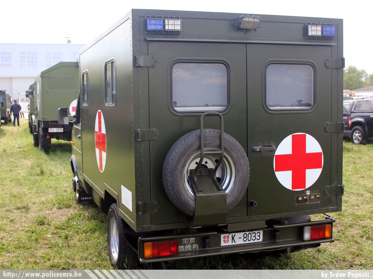 Iveco Daily, fotó: Srdan Popovic
Keywords: Szerb szerbia mentőautó mentő katonai Serbia serbian ambulance military