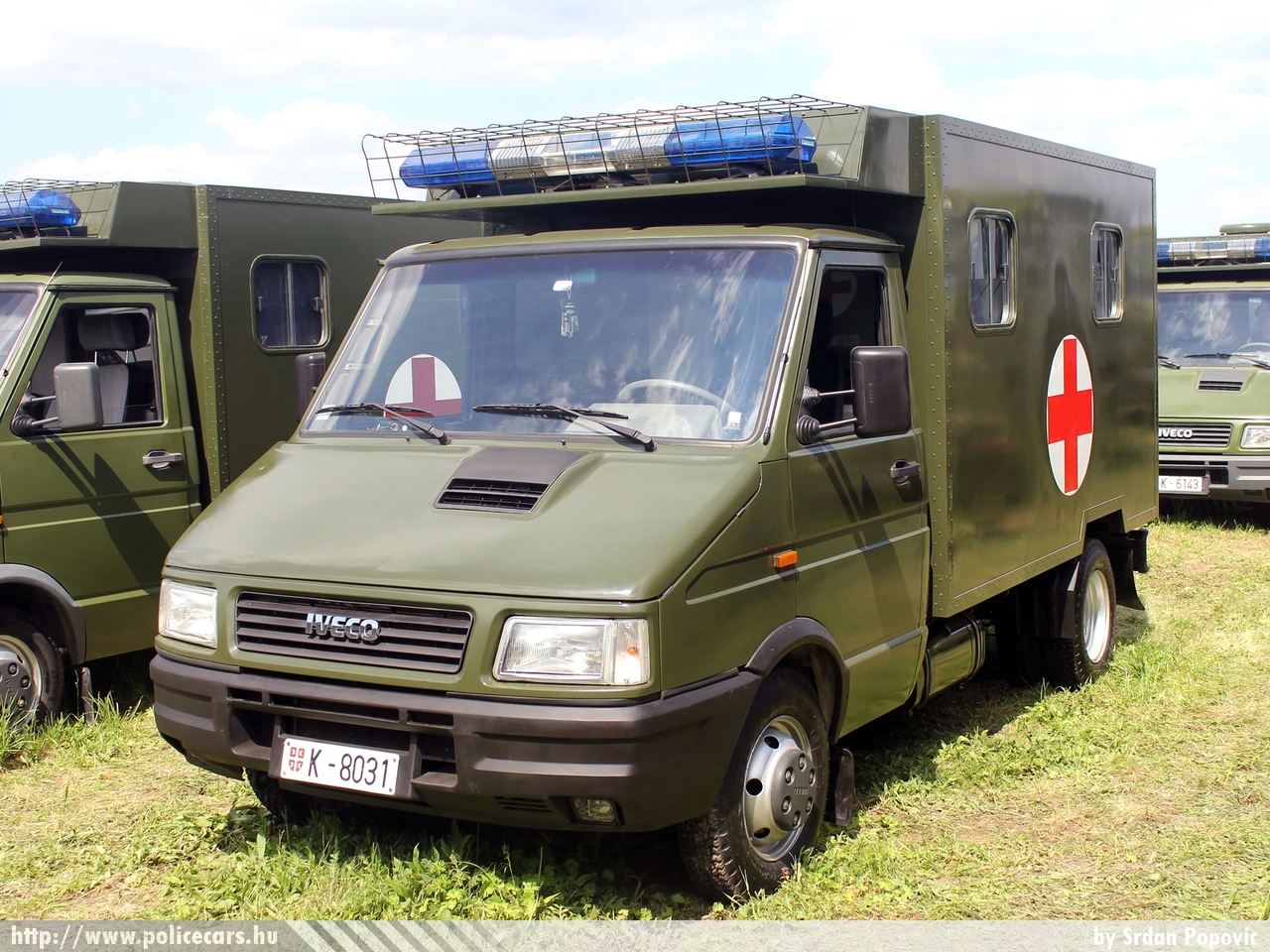 Iveco Daily, fotó: Srdan Popovic
Keywords: Szerb szerbia mentőautó mentő katonai Serbia serbian ambulance military