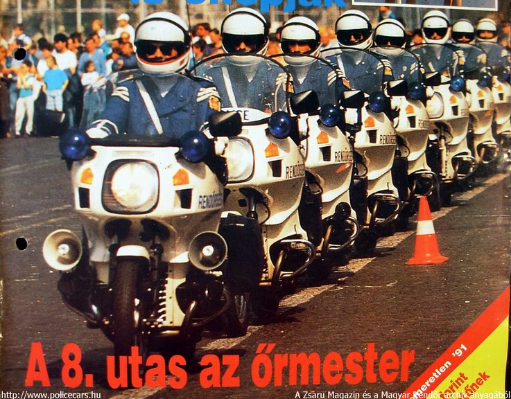 BMW R65-ösök, A [url=http://www.zsaru.hu]Zsaru Magazin[/url], illetve elõdje, a Magyar Rendõr archív fotója
Keywords: rendőr rendőrautó rendőrség